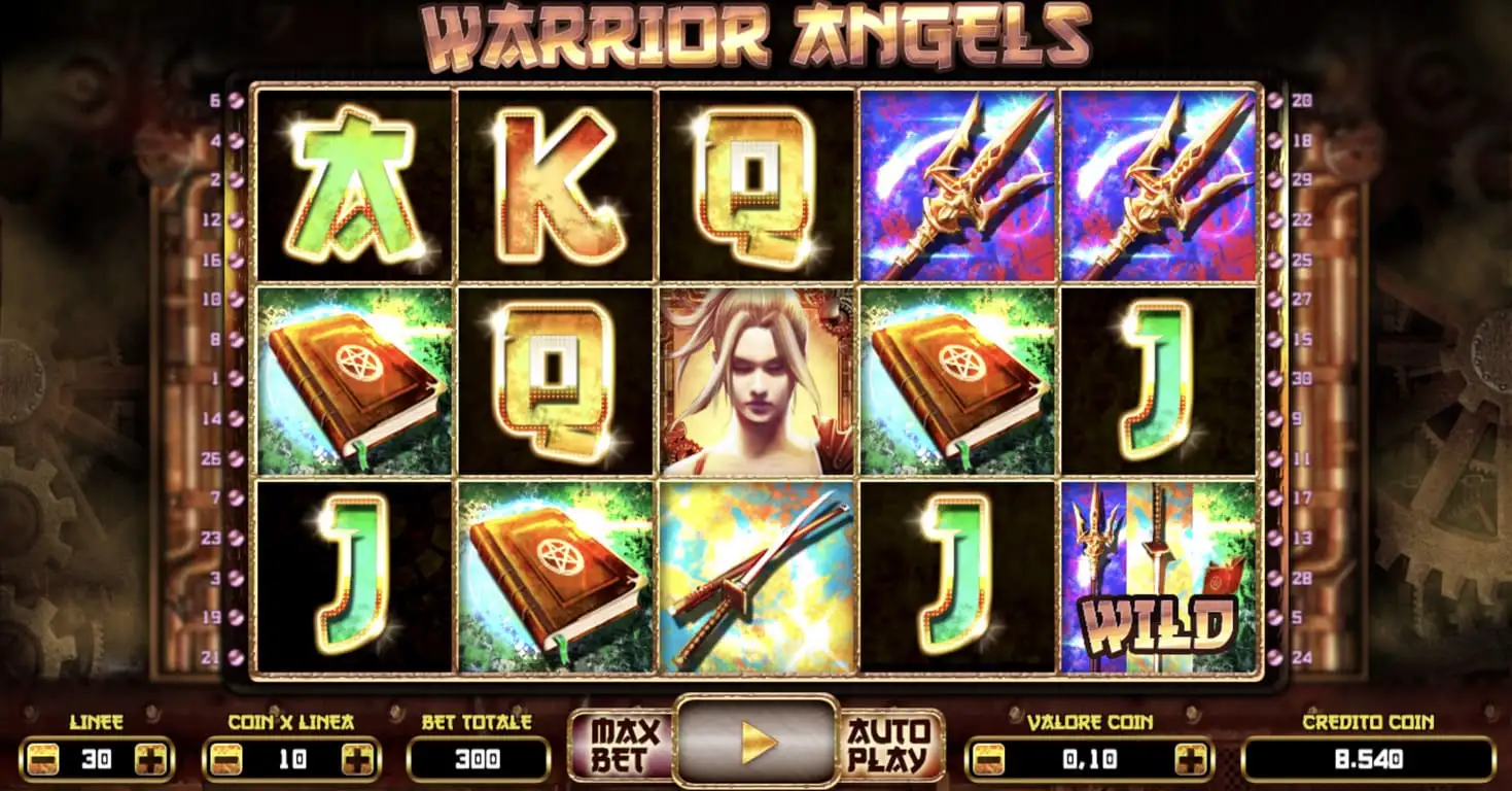 Слот Warrior Angels доступен всем игрокам в AvaBet онлайн казино